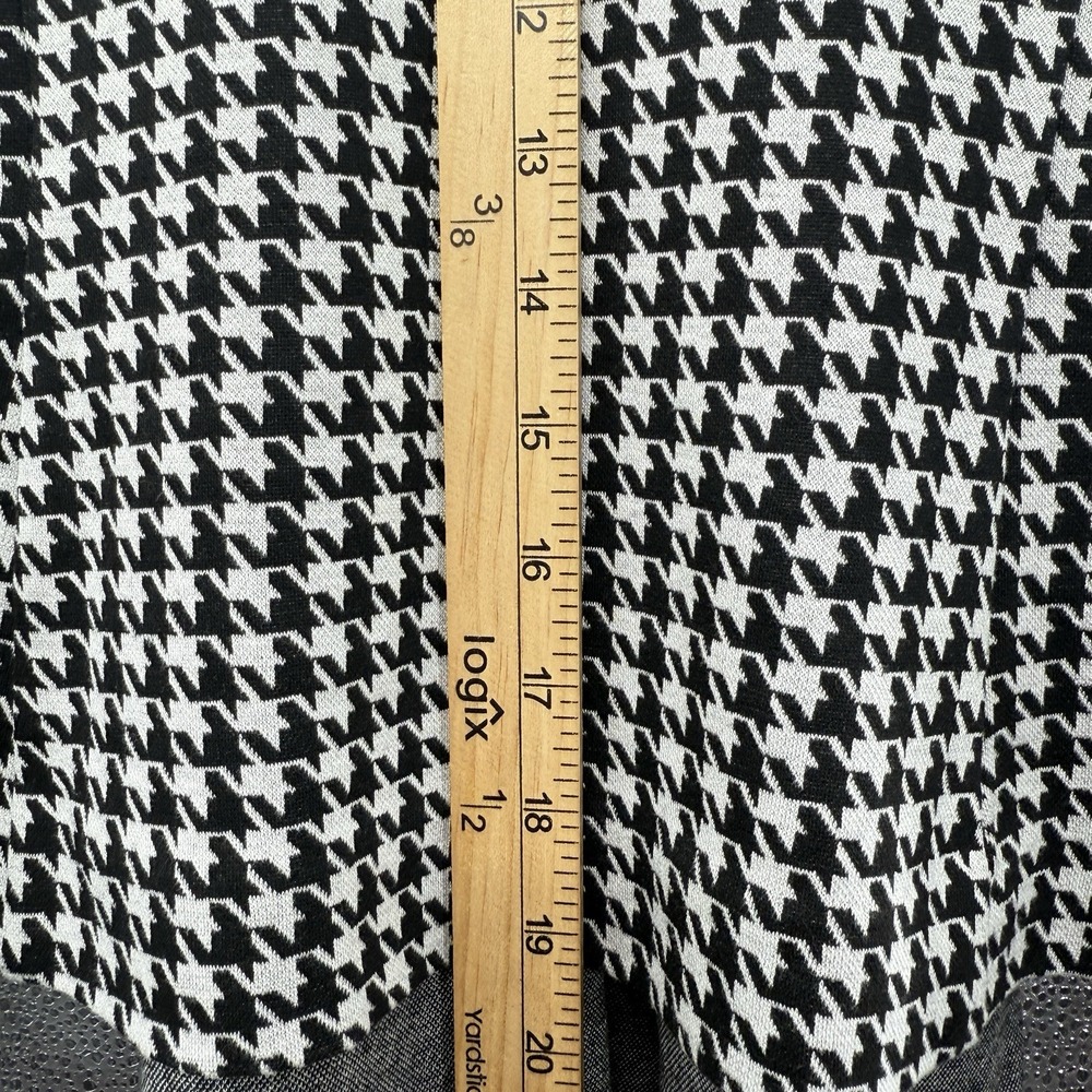 CAbi Dream Girls Houndstooth Jacket 3904 Womens Size Small Black White NWT - Picture 9 of 12